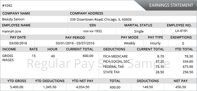 How do you access online pay statements?